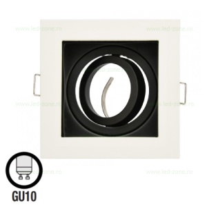 Suport Incastrat 1 Bec Spot LED GU10 PETUNYA - Img 2
