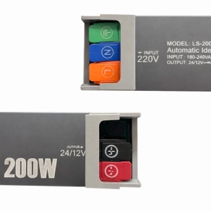 Sursa Alimentare Banda LED 12V-24V 200W Slim Auto Switch