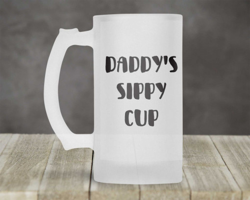 Halba bere Daddy's sippy cup