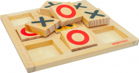 Joc X si 0 din lemn