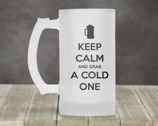 Halba bere Keep calm and grab a cold one