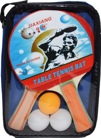 Set Palete ping pong + 3 mingi 1 set/husa
