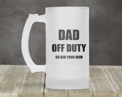 Halba bere Dad off duty