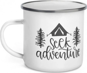 Cana metalica emailata personalizata Seek Adventure - Img 3