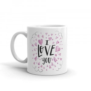Cana personalizata I love you inimioare - Img 2