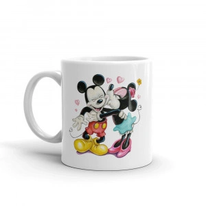 Cana personalizata Mickey Minnie Love - Img 2