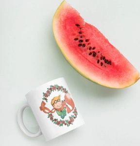 Cana personalizata Micul print - Limpede nu vezi decat cu inima - Img 4
