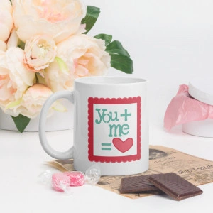 Cana personalizata You Me Love