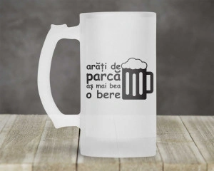 Halba bere Arati de parca as mai bea o bere