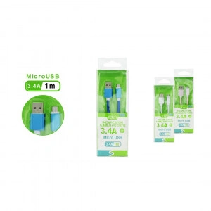 Incarcator Cablu de date MicroUSB 1m (3,4A)