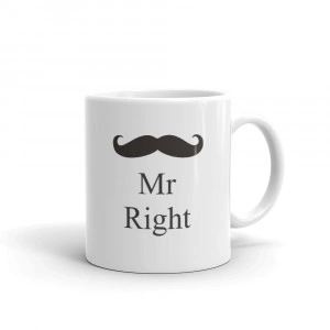 Set 2 cani personalizate Mr Right and Mrs Always Right 2 - Img 2