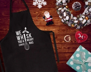 Sort de bucatarie personalizat We wisk you a Merry Christmas