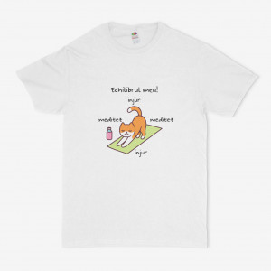 Tricou unisex personalizat Echilibrul meu