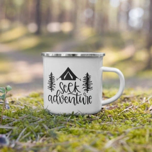 Cana metalica emailata personalizata Seek Adventure - Img 4