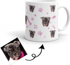 Cana personalizata cu poza Catel
