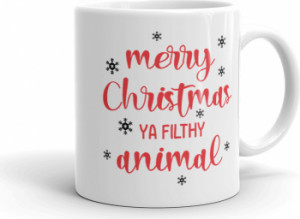 Cana personalizata Merry Christmas ya filthy animal