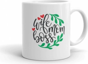 Cana personalizata Wife Mom Boss