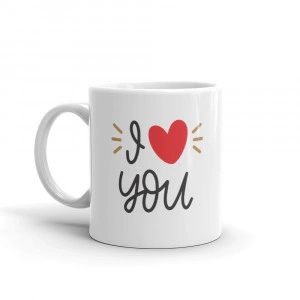 Set 2 cani personalizate I love you More - Img 2