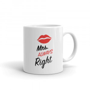 Set 2 cani personalizate Mr Right and Mrs Always Right 2 - Img 3