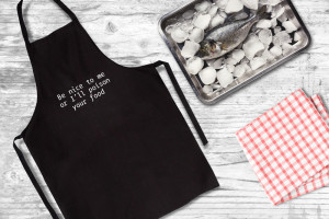 Sort de bucatarie personalizat Be nice to me or i'll poison your food