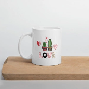 Cana personalizata Cactus Love