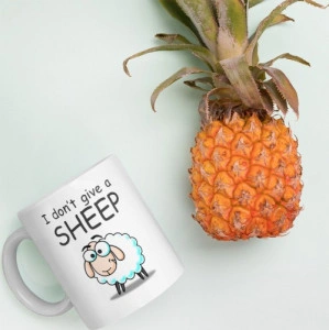 Cana personalizata I don t give a sheep - Img 4