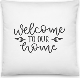 Perna personalizata Welcome to our home