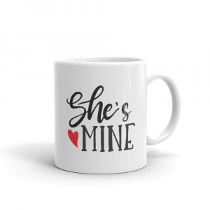 Set 2 cani personalizate He s mine She s mine - Img 3