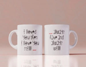 Set 2 cani personalizate Love you always