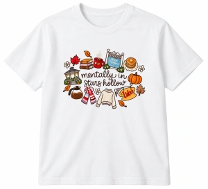 Tricou personalizat Mentally in Stars Hollow