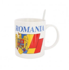 Cană cu linguriță România