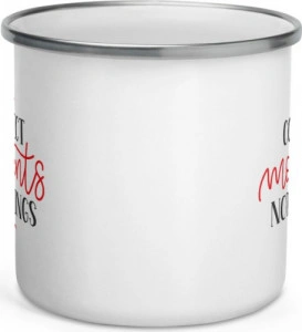 Cana metalica emailata personalizata Collect moments not things - Img 2