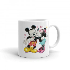 Cana personalizata Mickey Minnie Love - Img 4