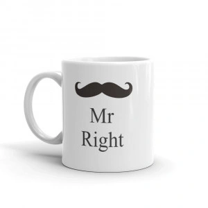 Cana personalizata Mr. Right - Img 2