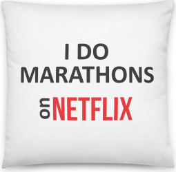 Perna personalizata I do marathons on NETFLIX