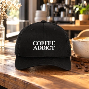 Șapcă personalizată Coffee Addict - Img 2