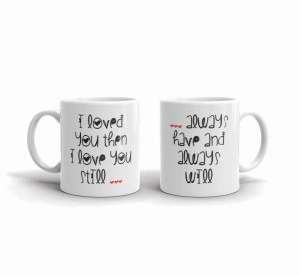 Set 2 cani personalizate Love you always - Img 4