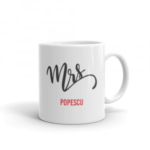 Set 2 cani personalizate Mr and Mrs - Img 3
