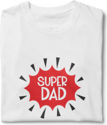 Tricou unisex personalizat Super dad