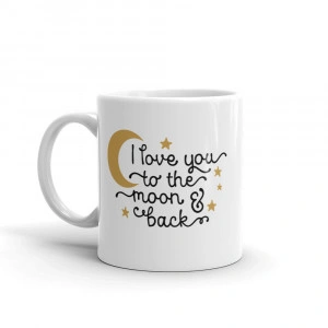 Cana personalizata Love you to the moon and back - Img 2
