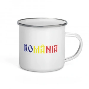 Cană personalizată metalică emailată Romania - Img 3