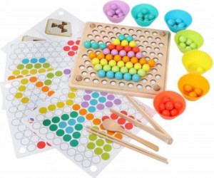 Joc de indemanare si asociere culori cu bile colorate