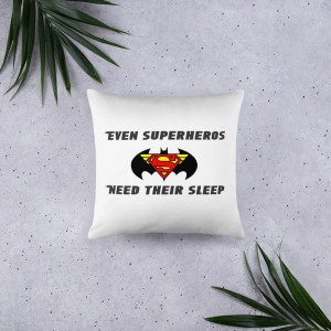 Perna personalizata Even superheros need their sleep - Img 3