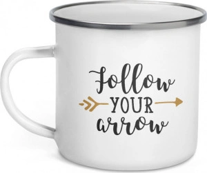 Cana metalica emailata personalizata Wild soul - Img 3