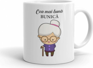 Cana personalizata Cea mai buna bunica 2