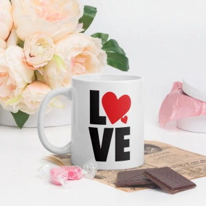 Cana personalizata Love