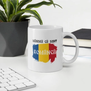 Cană personalizată Mandra ca sunt romanca 1 - Img 3