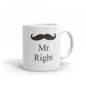 Cana personalizata Mr. Right - Img 4