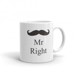 Cana personalizata Mr. Right - Img 4