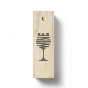 Cutie personalizata din lemn pentru vin Wine - Img 2